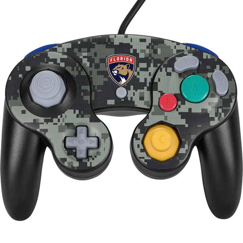 NHL Florida Panthers Camo Nintendo GameCube Controller Skin