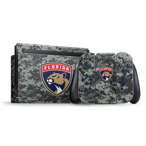 NHL Florida Panthers Camo Nintendo Switch Bundle Skin