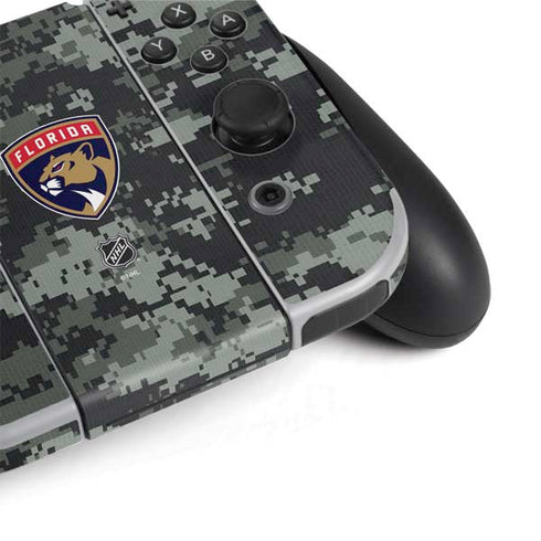 NHL Florida Panthers Camo Nintendo Switch OLED (2021) Skin