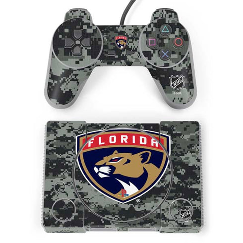 NHL Florida Panthers Camo PlayStation Classic Bundle Skin