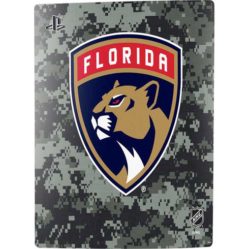 NHL Florida Panthers Camo PS5 Console Skin