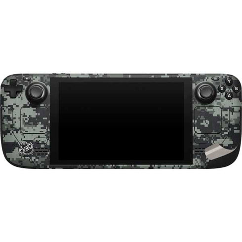 NHL Florida Panthers Camo Steam Deck Handheld Gaming Computer Skin