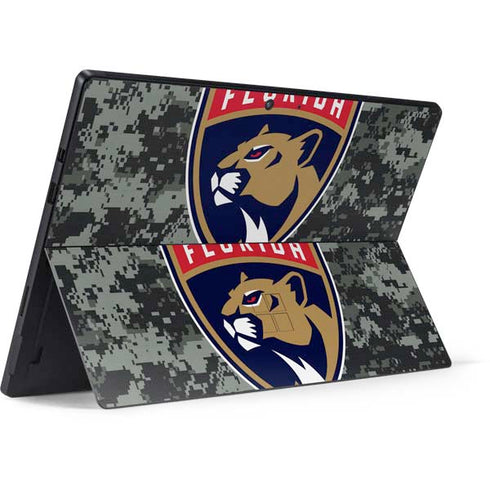 NHL Florida Panthers Camo Surface Pro 7 Skin