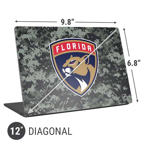 NHL Florida Panthers Camo Universal Laptop 12in (9.8 x 6.8in) Skin