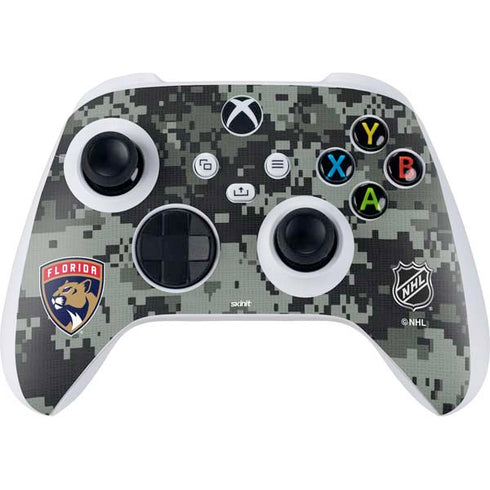 NHL Florida Panthers Camo Xbox Series S Controller Skin