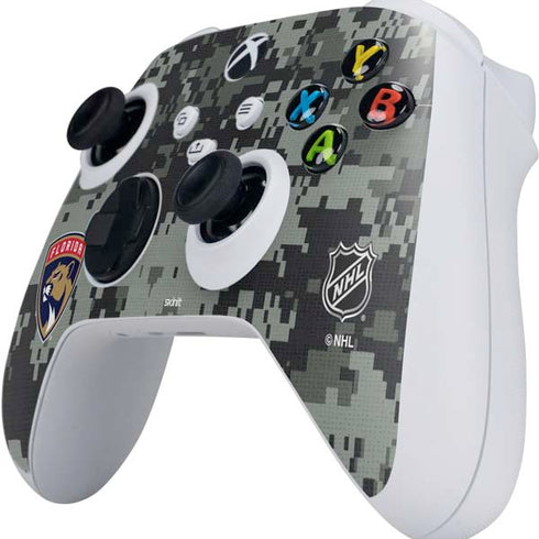 NHL Florida Panthers Camo Xbox Series S Controller Skin