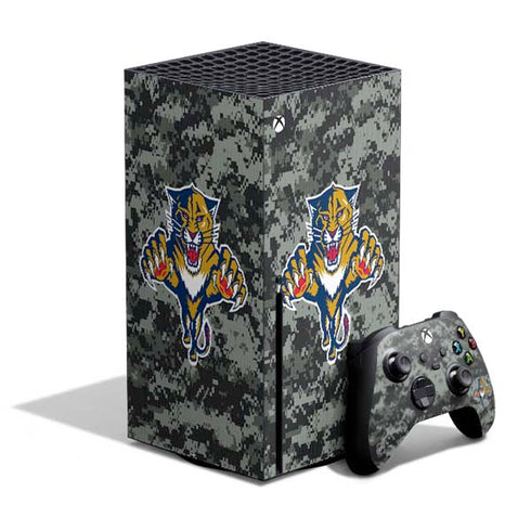 NHL Florida Panthers Camo Xbox Series X Bundle Skin