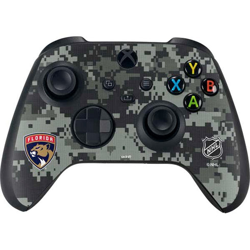 NHL Florida Panthers Camo Xbox Series X Controller Skin