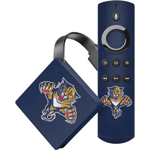 NHL Florida Panthers Distressed Amazon Fire TV Skin