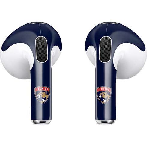 NHL Florida Panthers Distressed Apple AirPods (3rd Gen 2021) Skin