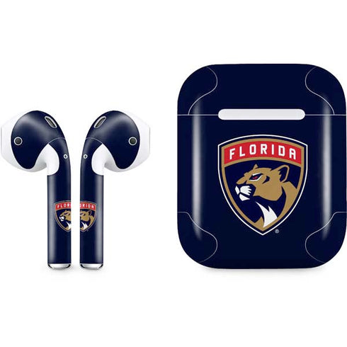 NHL Florida Panthers Distressed Apple AirPods Skin