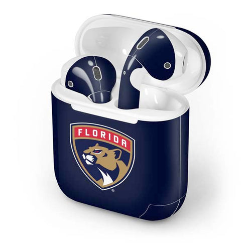 NHL Florida Panthers Distressed Apple AirPods Skin