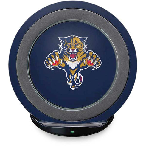 NHL Florida Panthers Distressed Fast Charge Wireless Charging Stand Skin