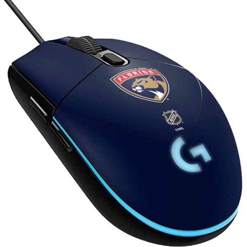NHL Florida Panthers Distressed G203 Prodigy RGB Wired Gaming Mouse Skin