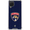 NHL Florida Panthers Distressed Galaxy A12 Clear Case