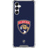 NHL Florida Panthers Distressed Galaxy A14 5G Clear Case