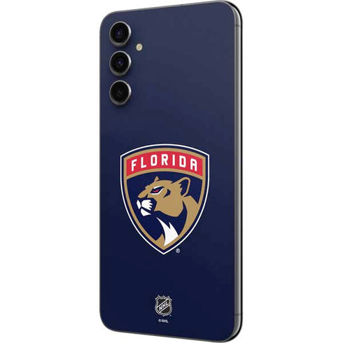 NHL Florida Panthers Distressed Galaxy A14 5G Skin