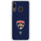 NHL Florida Panthers Distressed Galaxy A20 Clear Case