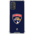 NHL Florida Panthers Distressed Galaxy A32 5G Clear Case