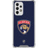 NHL Florida Panthers Distressed Galaxy A53 5G Clear Case