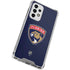 NHL Florida Panthers Distressed Galaxy A53 5G Clear Case