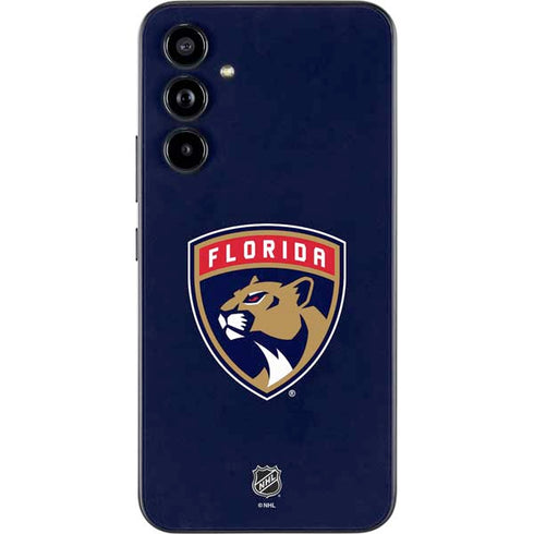 NHL Florida Panthers Distressed Galaxy A54 5G Skin