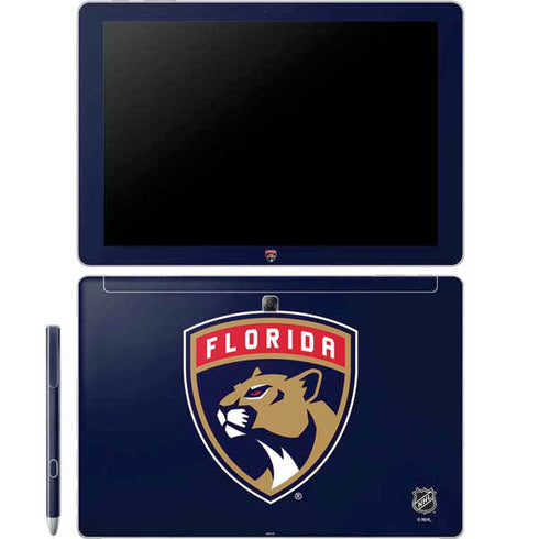 NHL Florida Panthers Distressed Galaxy Book 12in Skin
