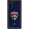 NHL Florida Panthers Distressed Galaxy Note 10 Waterproof Case