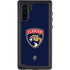 NHL Florida Panthers Distressed Galaxy Note 10 Waterproof Case