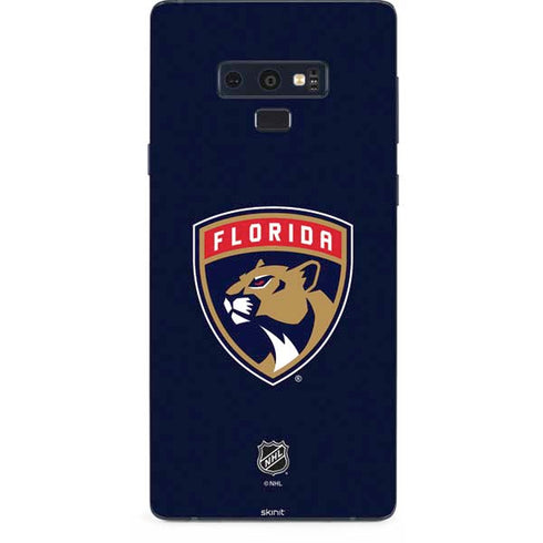 NHL Florida Panthers Distressed Galaxy Note 9 Skin