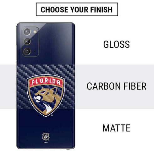 NHL Florida Panthers Distressed Galaxy Note20 5G Skin