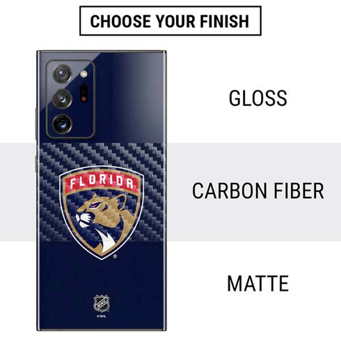 NHL Florida Panthers Distressed Galaxy Note20 Ultra 5G Skin