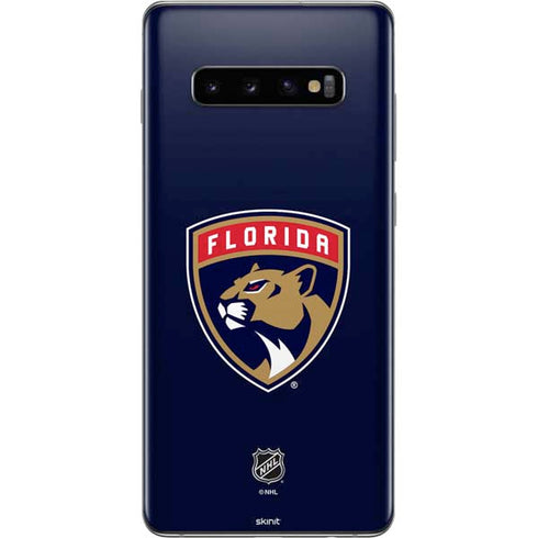 NHL Florida Panthers Distressed Galaxy S10 Plus Skin