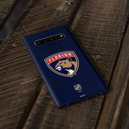 NHL Florida Panthers Distressed Galaxy S10 Plus Skin