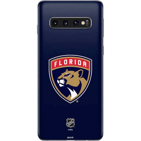NHL Florida Panthers Distressed Galaxy S10 Skin