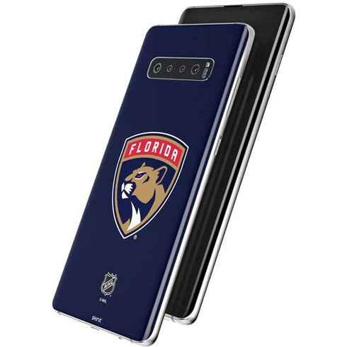 NHL Florida Panthers Distressed Galaxy S10 Skin