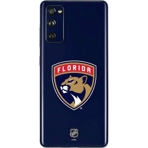 NHL Florida Panthers Distressed Galaxy S20 Fan Edition Skin