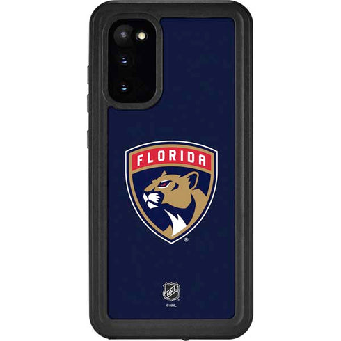NHL Florida Panthers Distressed Galaxy S20 Waterproof Case