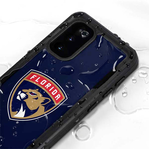 NHL Florida Panthers Distressed Galaxy S20 Waterproof Case