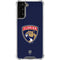 NHL Florida Panthers Distressed Galaxy S21 FE Clear Case