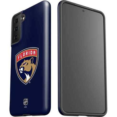 NHL Florida Panthers Distressed Galaxy S21 FE Pro Case