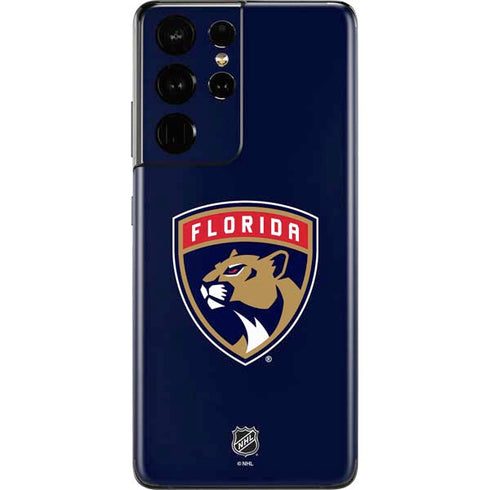 NHL Florida Panthers Distressed Galaxy S21 Ultra 5G Skin