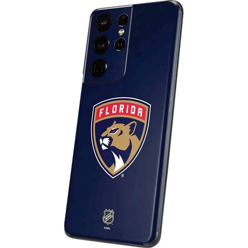 NHL Florida Panthers Distressed Galaxy S21 Ultra 5G Skin