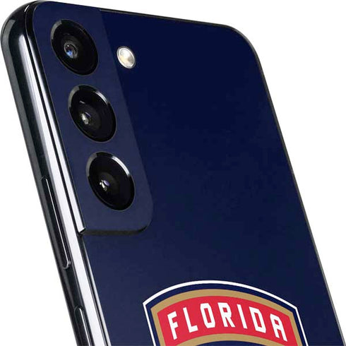 NHL Florida Panthers Distressed Galaxy S22 Plus Skin