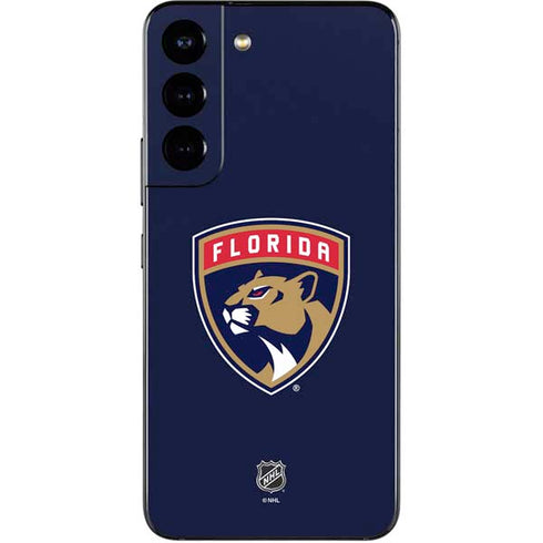NHL Florida Panthers Distressed Galaxy S22 Skin
