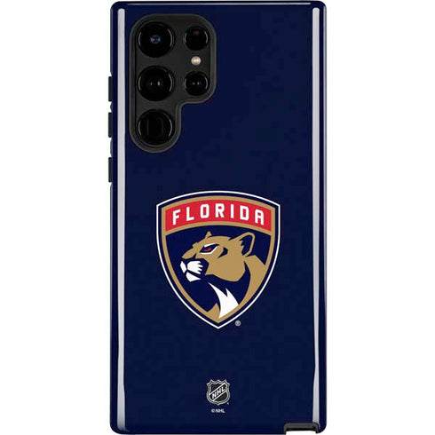 NHL Florida Panthers Distressed Galaxy S22 Ultra Pro Case