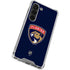 NHL Florida Panthers Distressed Galaxy S23 Clear Case