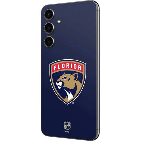 NHL Florida Panthers Distressed Galaxy S23 FE Skin