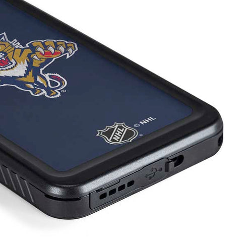 NHL Florida Panthers Distressed Galaxy S23 Waterproof Case