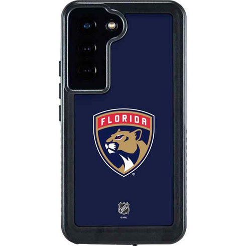 NHL Florida Panthers Distressed Galaxy S23 Waterproof Case
